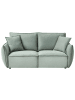 Beliani 3-Sitzer Sofa KUNES in Grün - (W) 190 x (H) 82 x (L) 92 cm