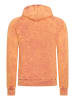 Rusty Neal Verwaschener Kapuzenpullover in Orange