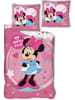 BrandMac Minnie Bettwäsch Bettbezug 140 x 200 cm + 63x 63cm Polyester