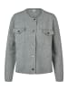 Rabe Strickjacke in Grau