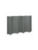 relaxdays Paravent in Grau - (B)320 x (H)170cm