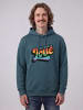 wat? Apparel Sweatshirt Celebrate Love in Petrol