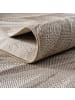 KADIMA DESIGN Outdoorteppich Boho Wetterfest UV-beständig Waschbar in Beige