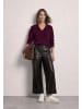 Street One Style Amalia Hose mit elastischem Saum in Black Coffee
