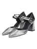 Paul Green Pumps in Metallic Silver