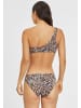 LASCANA Bustier-Bikini-Top in braun-bedruckt