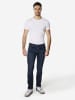 KOROSHI Schlanke strick-jeans aus denim in blau
