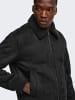 ONLY & SONS Teddyfell Jacke in Black