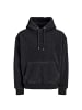 Jack and Jones Jornorrebro EMB Teddy Sweat Hood in Anthrazit