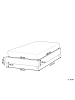 Beliani Doppelbett ROANNE in Beige/Braun - (W) 150 x (H) 29 x (L) 213 cm