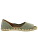 Verbenas Espadrille in grün
