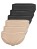 Nina von C. 6er Pack Jazzpant in schwarz-nude