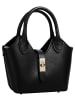 Forty degrees Handtasche LANVERRA - S echt Leder in schwarz
