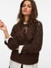 Vero Moda Strickpullover in Chocolate Torte