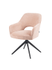 DUBI Möbel 2er-Set: Drehstuhl Mika-Nils in Rosa - (B)60 x (H)87 x  (T)65 cm