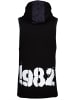 Gorilla Wear Loretto Tank-Top mit Kapuze - Grau meliert