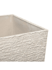 Beliani Outdoor Blumentopf GAZA in Beige - (W) 40 x (H) 81 x (L) 40 cm