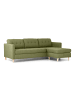 ebuy24 Ecksofa Marino Grün 219 x 151 cm