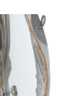 Beliani Wandspiegel LINAS in Grau/Gold - (W) 51 x (H) 67 x (L) 7 cm
