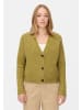 Camel Active Strickjacke mit Raglanärmeln und Knopfverschluss in Oliv