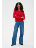 Kaffe Strickpullover KAiris Regular fit in Haute Red Melange