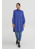 b.young Blusenkleid BYDINIA LONG SHIRT - in blau