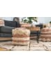 Kayoom Sitzkissen Pouf Bohist 225 in rosa - creme