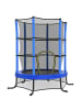 SONGMICS Kindertrampolin Saul in Blau - (H)189 x (D)174 cm