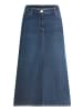 Betty Barclay Jeansrock mit Waschung in Dark Blue Denim
