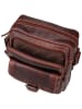 Greenburry Handtasche Rugged Shoulderbag M in Teak Brown
