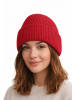 Yuhu Beanie aus Polyester Unisex für Herbst und Winter in Rot