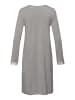 Hanro Nachthemd Natural Elegance in Grey Melange