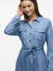 Vila Kleid in Medium Blue Denim