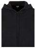 Urban Classics Zip-Kapuzenpullover in black