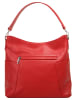 Samantha Look Shopper echt Leder in rot