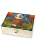 Mr. & Mrs. Panda Tee Box Skorpion Astrologie Design ohne Spruch in Weiß