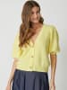 Co'couture Strickjacke TheresaCC SS in Pastel Yellow