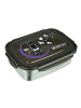 COFI 1453 Wednesday Edelstahl Lunchbox 550 ml für Schule Ausflüge und Alltag in Silber