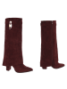 Ital-Design High Heel in Weinrot