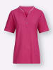 Sieh an! Kurzarmshirt in fuchsia