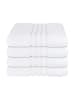 Schiesser Handtuch-Set Milano 4-teilig in Weiß