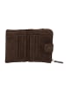 Zwei Mademoiselle Geldbörse 10 cm nubuk espresso