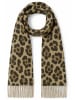collezione alessandro Warmer Schal " Leopard " in braun