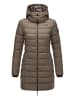 Marikoo Steppmantel Abendsternchen in Stone Brown