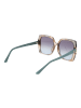 Marciano by Guess Frauen Sonnenbrille Quadratisch Braun