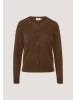 Hessnatur Strickjacke in bernsteinbraun