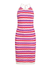 IZIA Damen Kleid in WOLLWEISS MEHRFARBIG