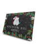 Mr. & Mrs. Panda Tee Adventskalender Einhorn Mitteilung mit Spruch in Kreidetafel