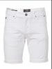 KOROSHI Bermuda Denim Stretch Regular Farben in weiß