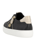 remonte Plateau Sneaker in Schwarz